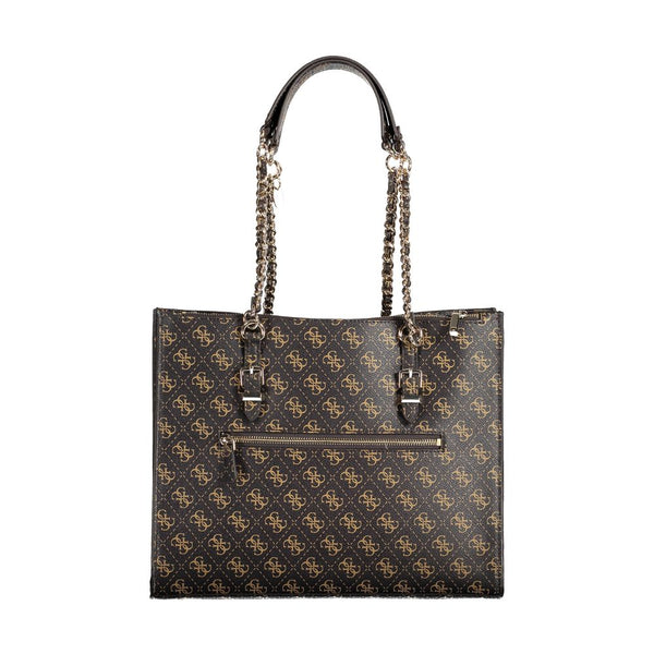 Brown Polyethylene Handbag Guess Jeans
