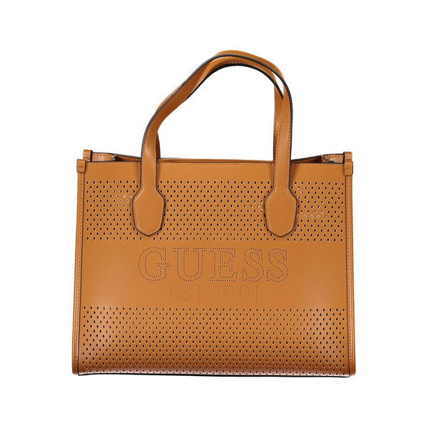 Brown Polyethylene Handbag Guess Jeans