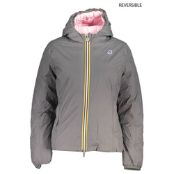 Gray Polyamide Jackets & Coat K-WAY