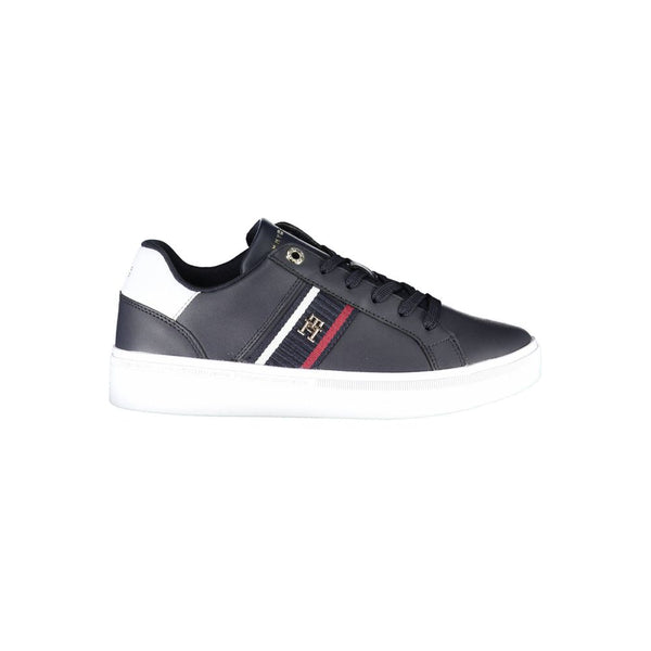 Blue Polyester Sneaker Tommy Hilfiger