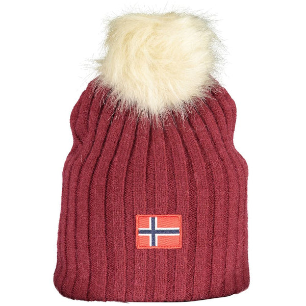 Purple Polyester Hat Norway 1963