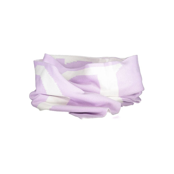 Purple Cotton Scarf Guess Jeans