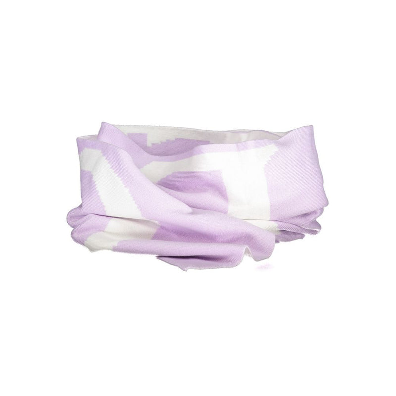 Purple Cotton Scarf Guess Jeans