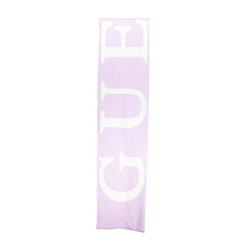 Purple Cotton Scarf Guess Jeans