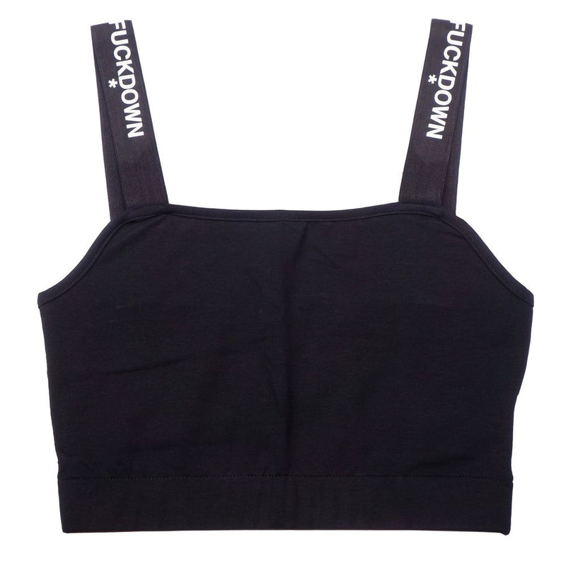Black Cotton Tops & T-Shirt