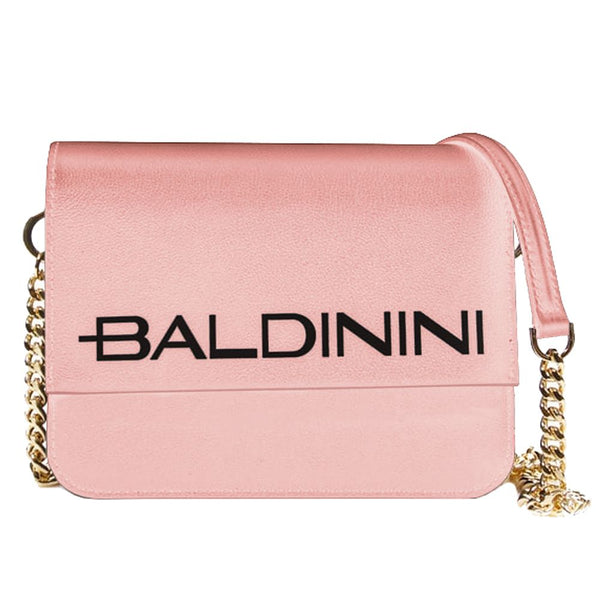 Pink Calfskin Handbag Baldinini Trend