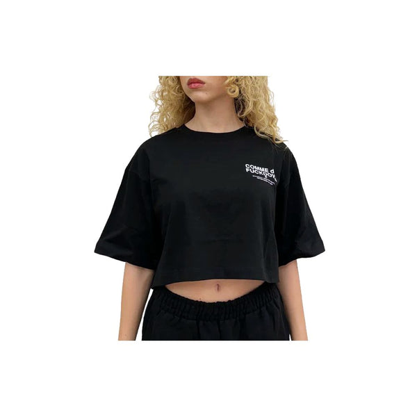 Black Cotton Tops & T-Shirt Comme Des Fuckdown