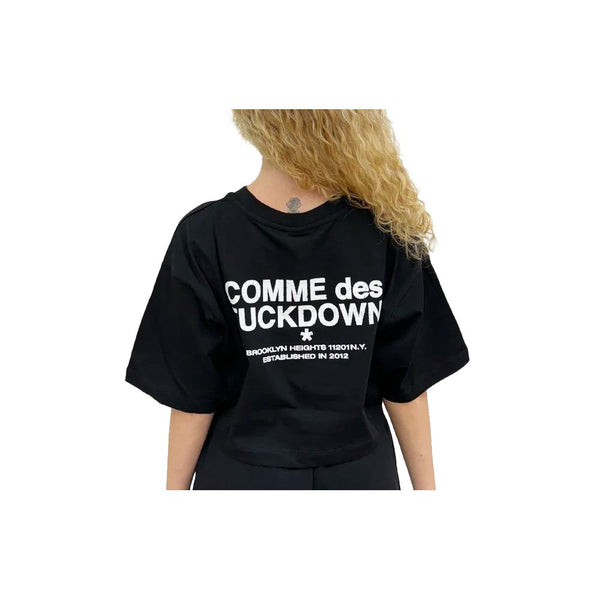 Black Cotton Tops & T-Shirt Comme Des Fuckdown