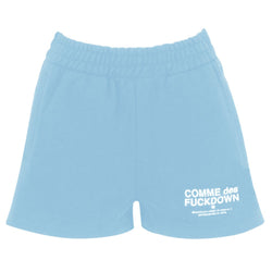 Blue Cotton Short Comme Des Fuckdown