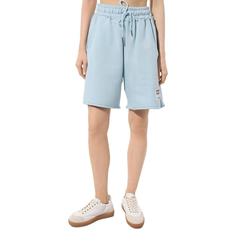Blue Cotton Short Comme Des Fuckdown