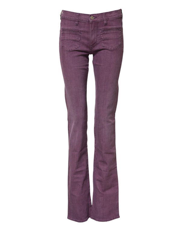 Brown High Waisted Flared Cut Pants Aniye By