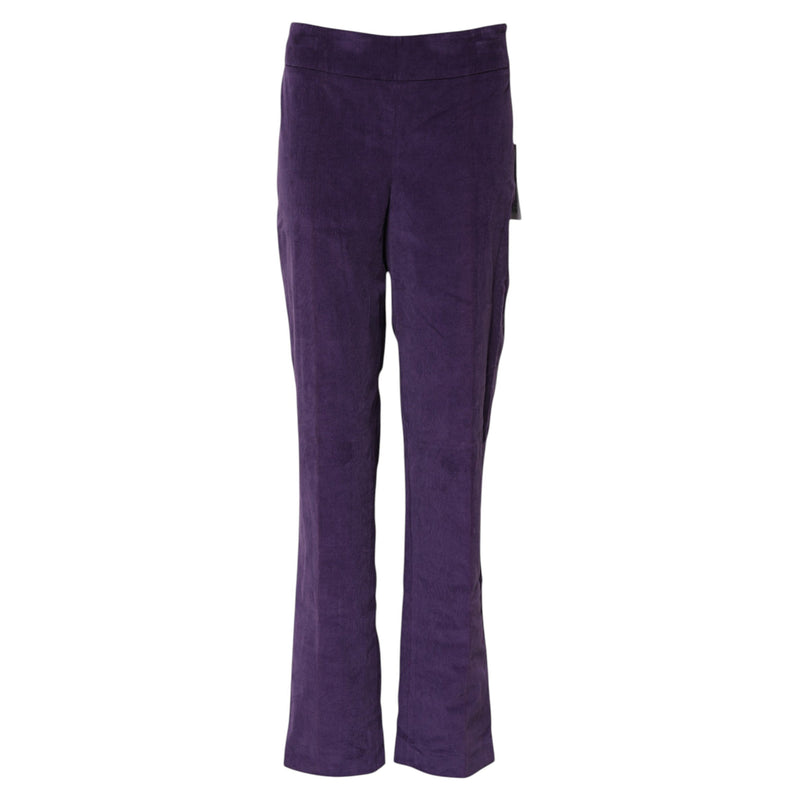 Purple High Waisted Flared Pants BENCIVENGA