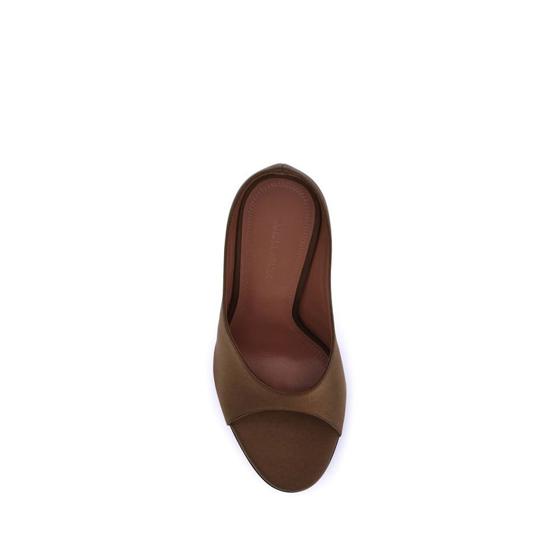 Anok satin Sandals Amina Muaddi