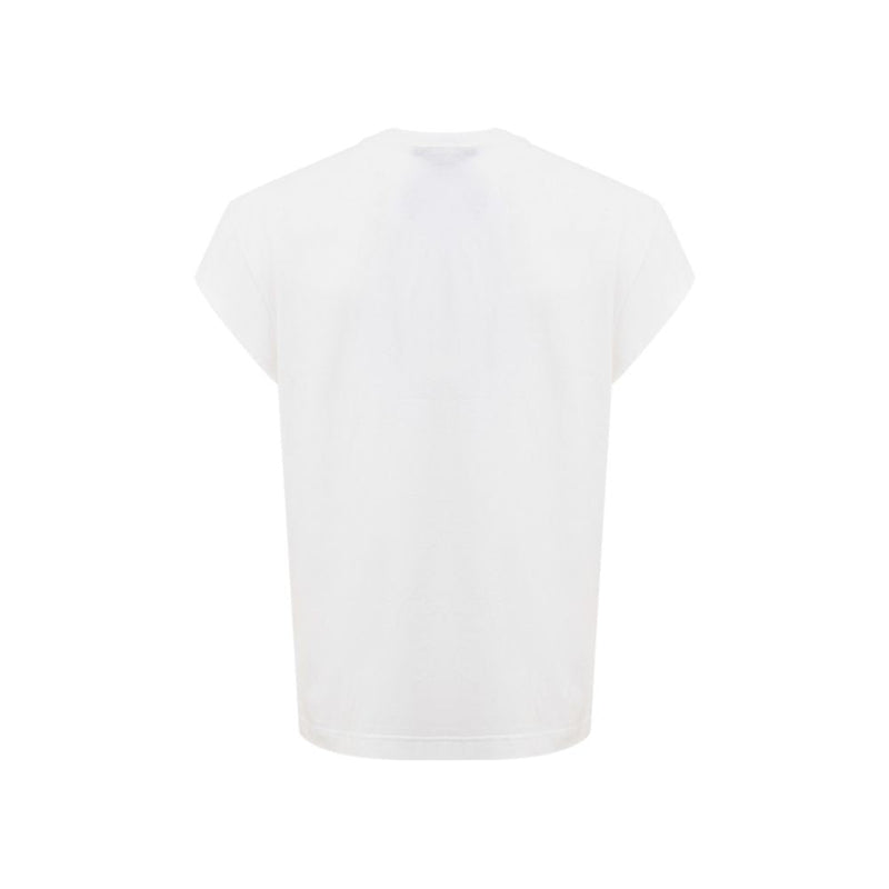 White Cotton T-Shirt Dolce & Gabbana