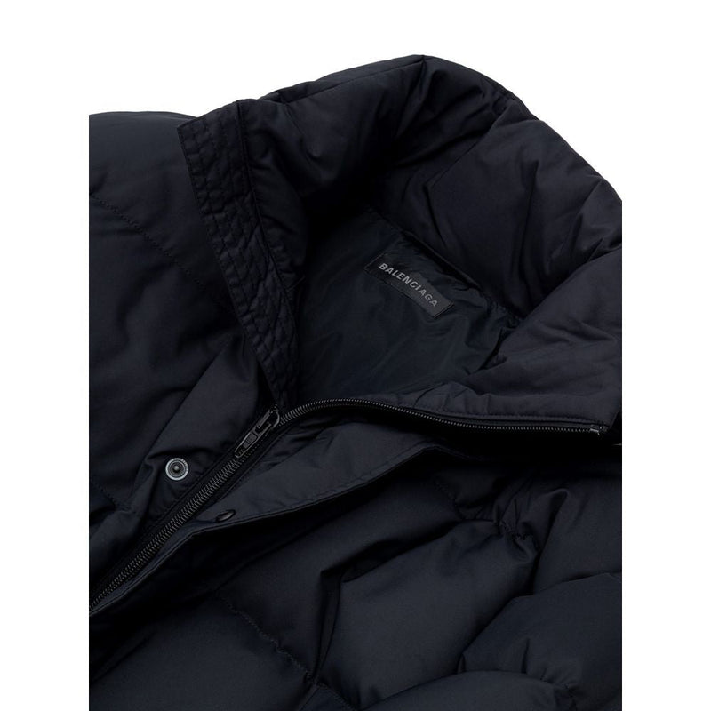 Black Polyamide Jackets & Coat Balenciaga