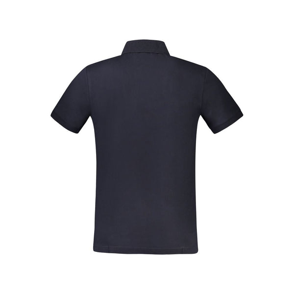 Blue Cotton Polo Shirt Hugo Boss