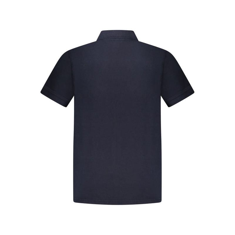 Blue Cotton Polo Shirt Hugo Boss