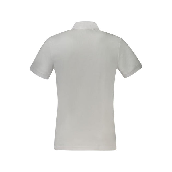 White Cotton Polo Shirt Hugo Boss