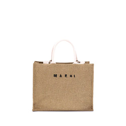 Raffia-effect Tote Bag Marni