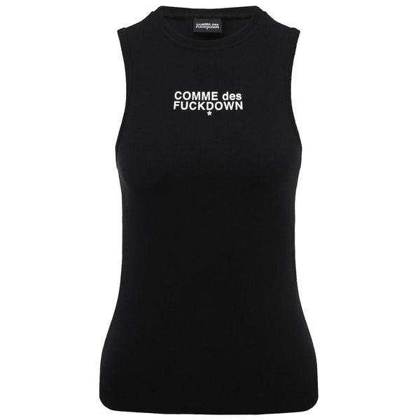 Black Cotton Tops & T-Shirt Comme Des Fuckdown