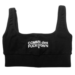Black Cotton Tops & T-Shirt Comme Des Fuckdown