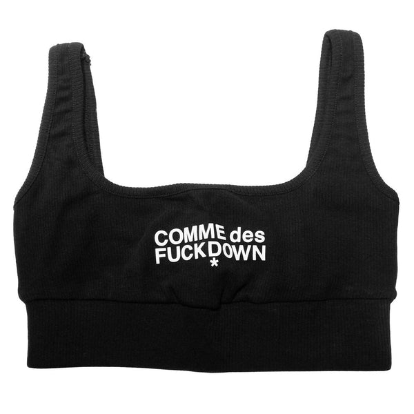 Black Cotton Tops & T-Shirt Comme Des Fuckdown