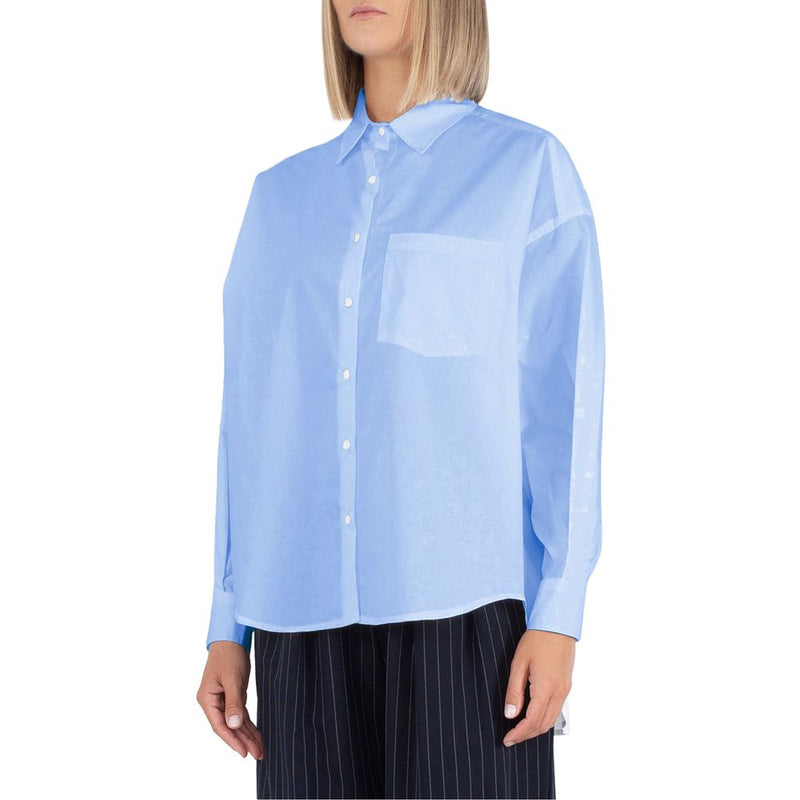 Blue Cotton Shirt Comme Des Fuckdown