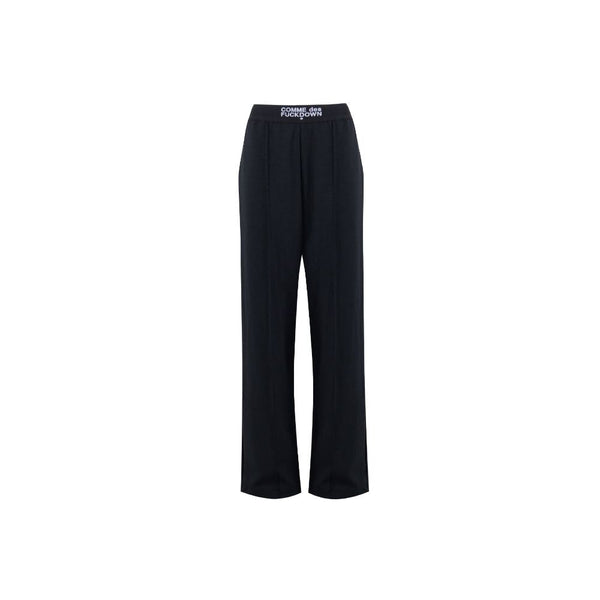 Black Polyester Jeans & Pant Comme Des Fuckdown