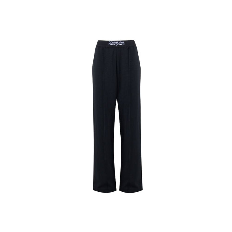 Black Polyester Jeans & Pant Comme Des Fuckdown