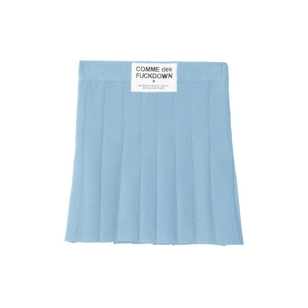 Blue Polyester Skirt Comme Des Fuckdown