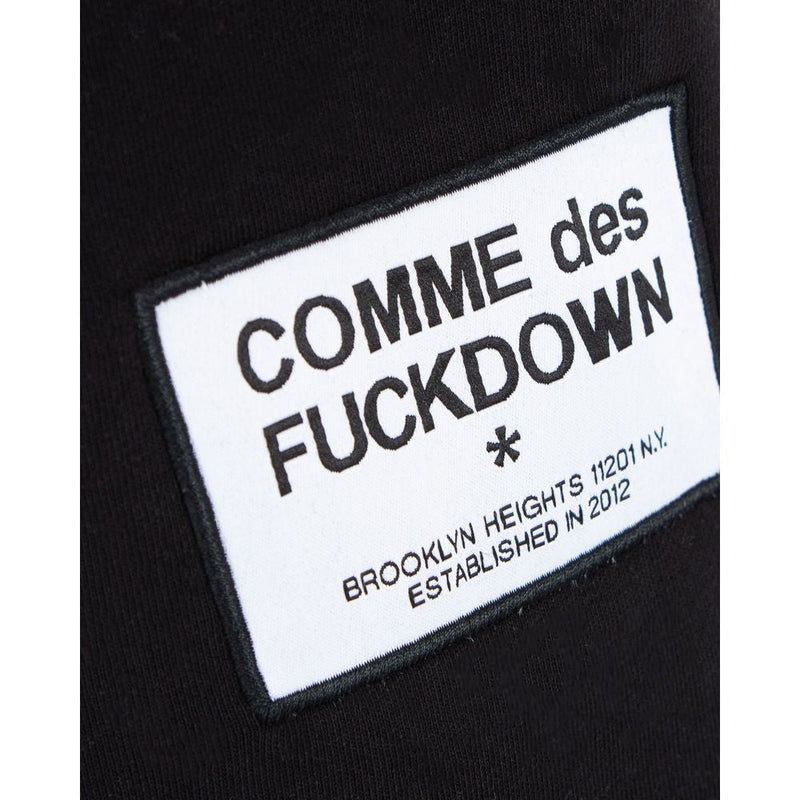Black Cotton Short Comme Des Fuckdown