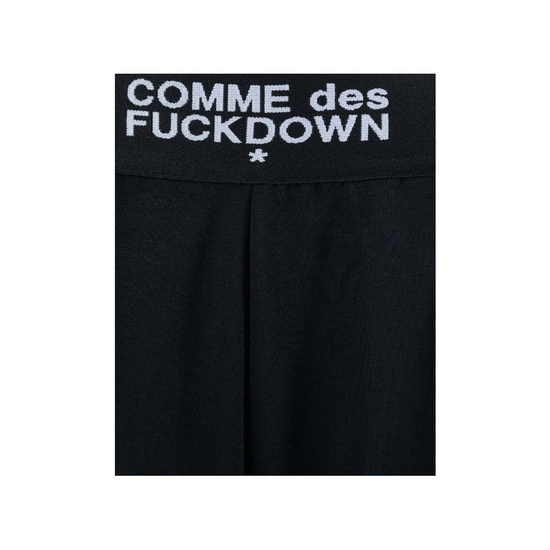 Black Polyester Jeans & Pant Comme Des Fuckdown