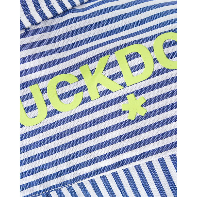 Blue Cotton Shirt Comme Des Fuckdown