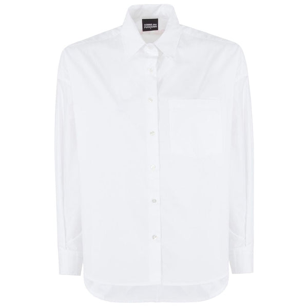 White Cotton Shirt Comme Des Fuckdown