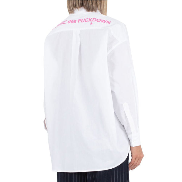 White Cotton Shirt Comme Des Fuckdown