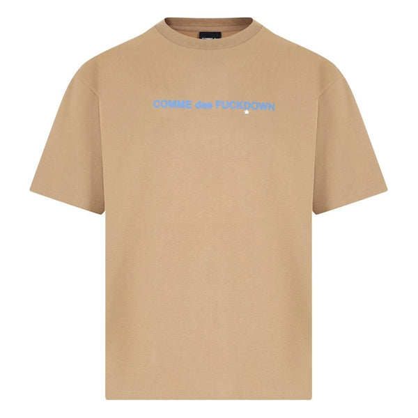 Brown Cotton T-Shirt Comme Des Fuckdown