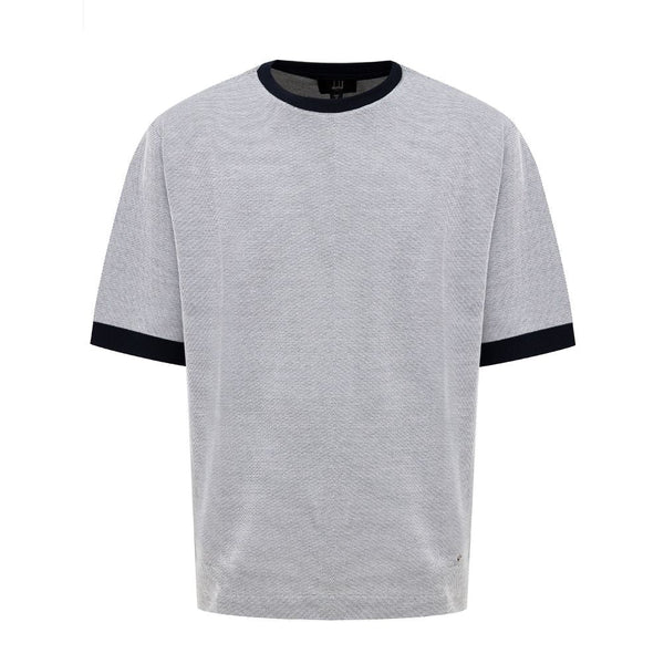 Gray Cotton T-Shirt Dunhill