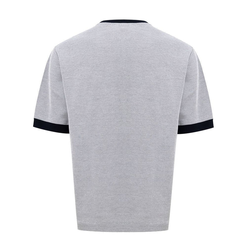 Gray Cotton T-Shirt Dunhill