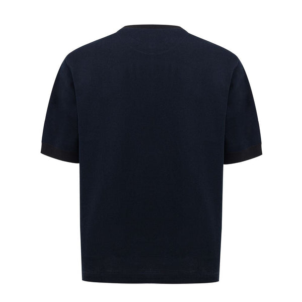 Blue Cotton T-Shirt Dunhill