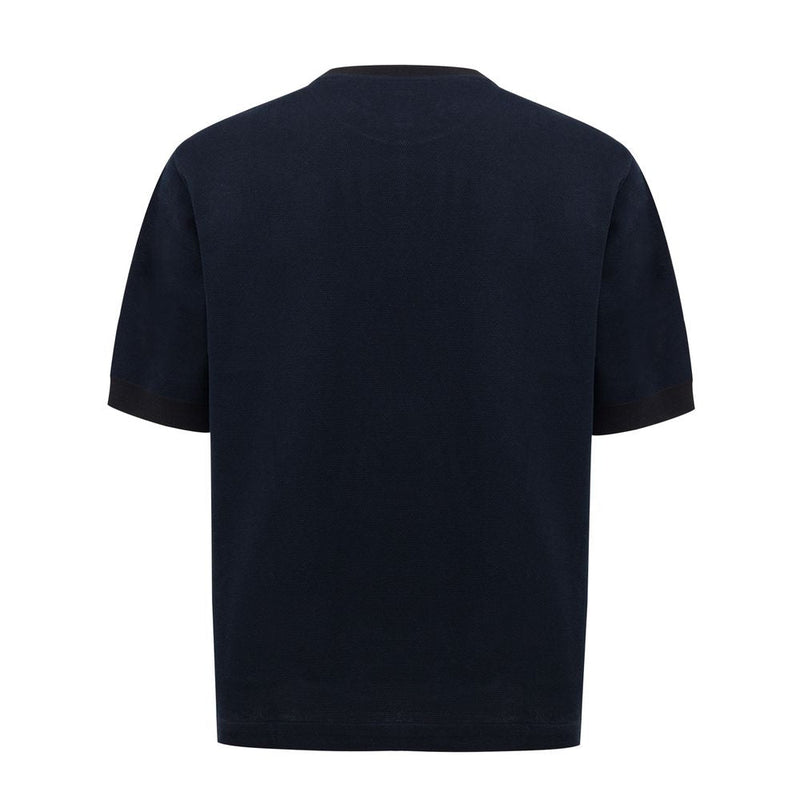 Blue Cotton T-Shirt Dunhill