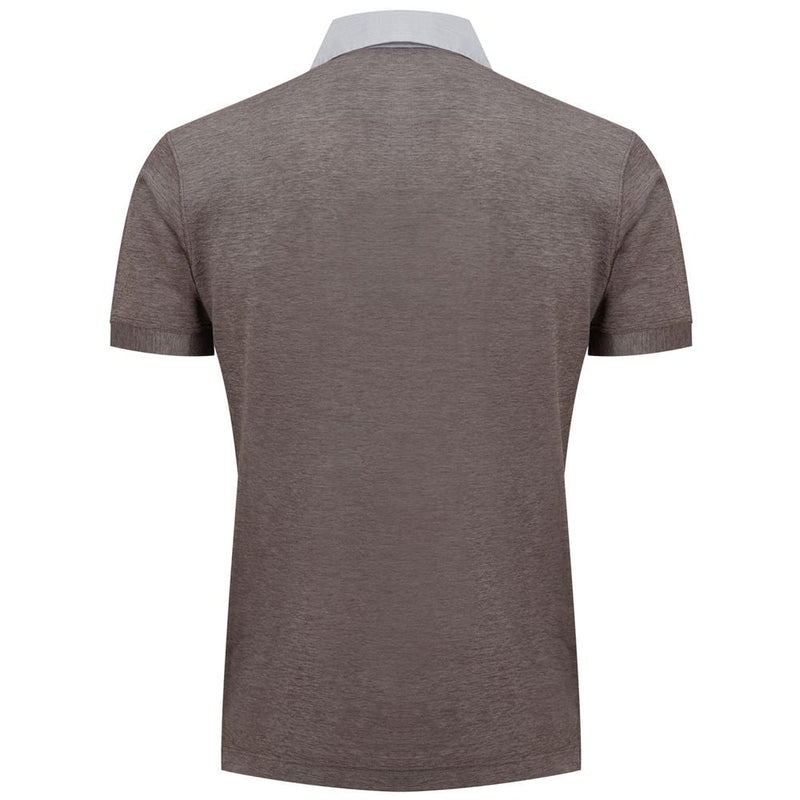 Bicolor Cotton Shortsleeve Corneliani