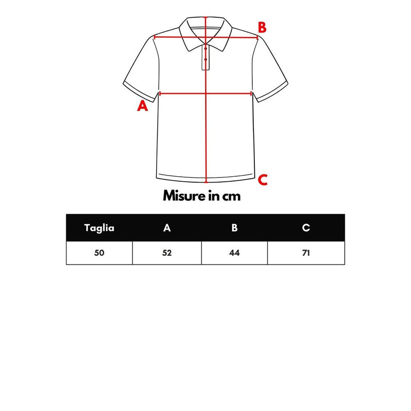 Red Cotton Polo Shirt Gran Sasso