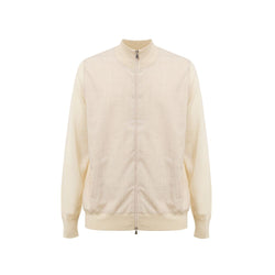 Beige Wool T-Shirt Gran Sasso
