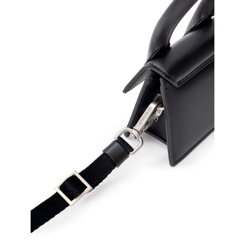 Black Leather Sweatshirt Jacquemus