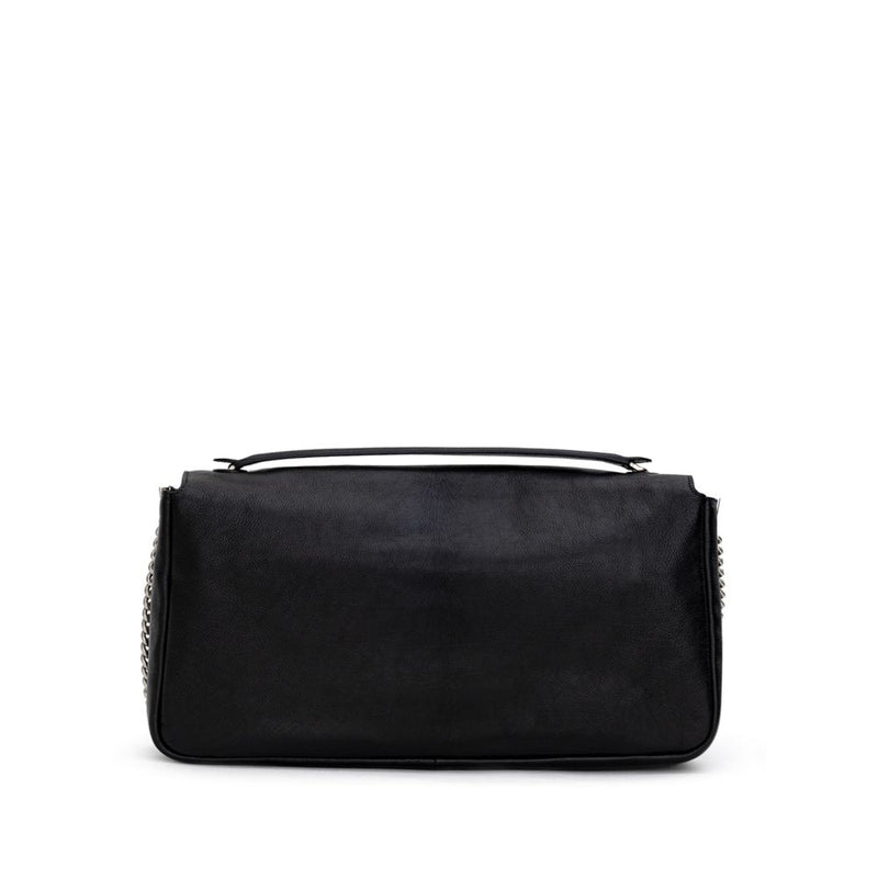 Black Leather Shoulder Bag Fendi