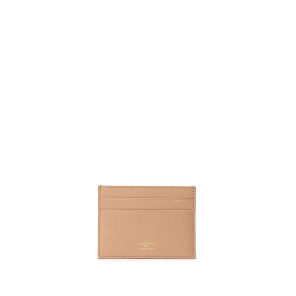 Beige Leather Skirt Balenciaga