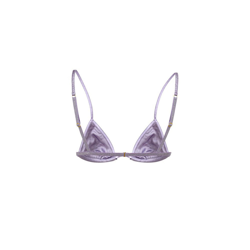 Purple Polyamide Bra Tom Ford