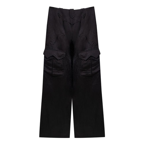 Black Viscose Cargo Pant Tom Ford