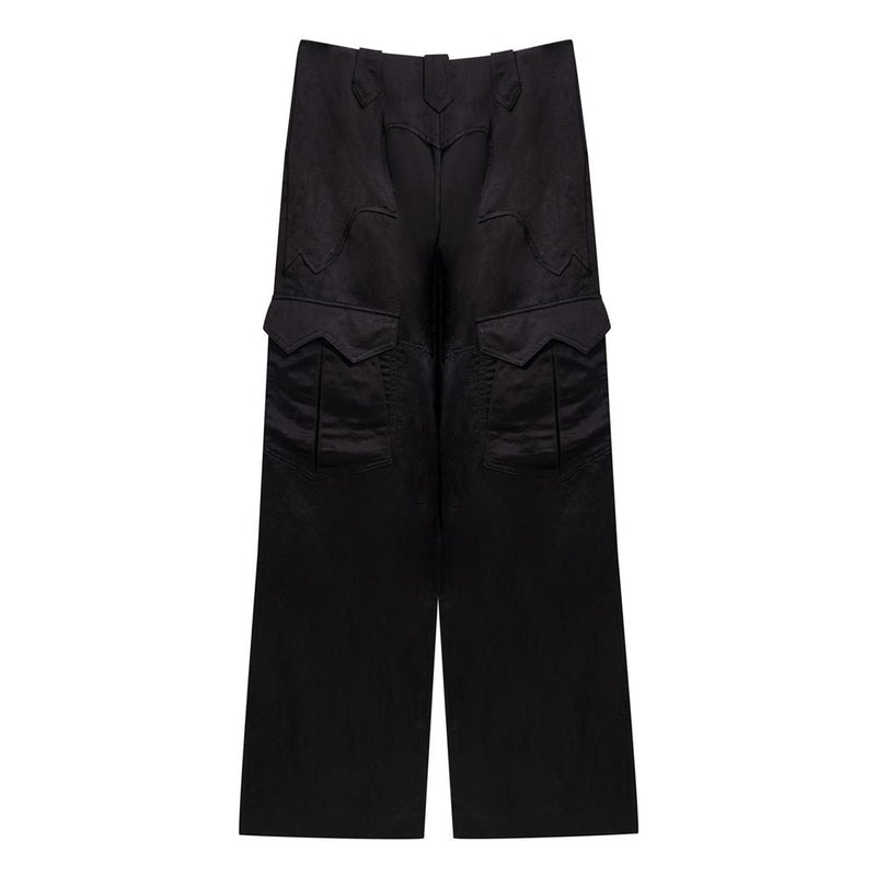 Black Viscose Cargo Pant Tom Ford