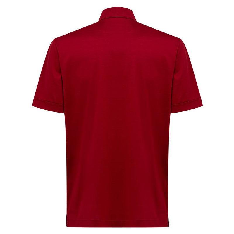 Red Cotton Shirt Canali